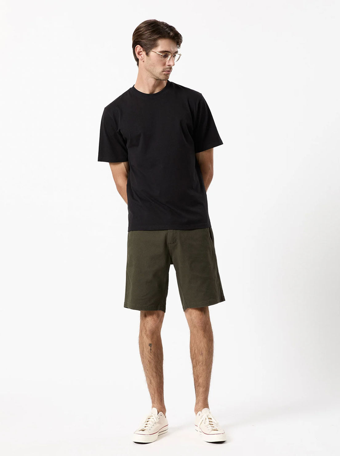 Mr Simple - Taylor Chino Short - Dark Green