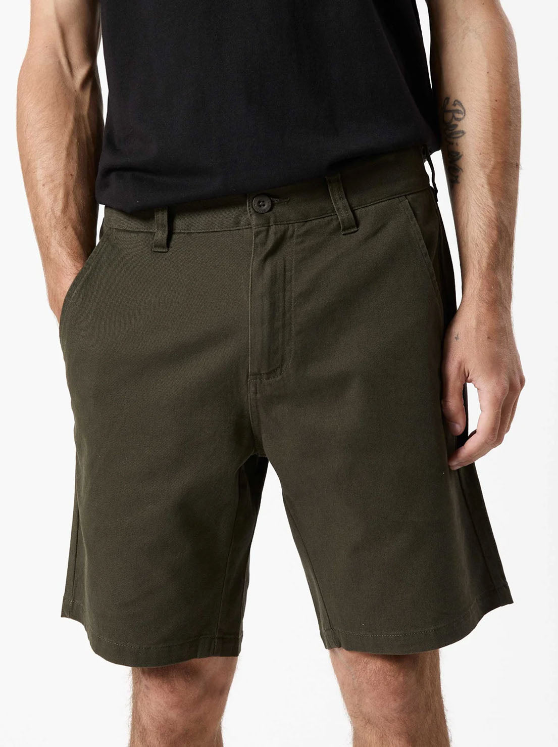 Mr Simple - Taylor Chino Short - Dark Green