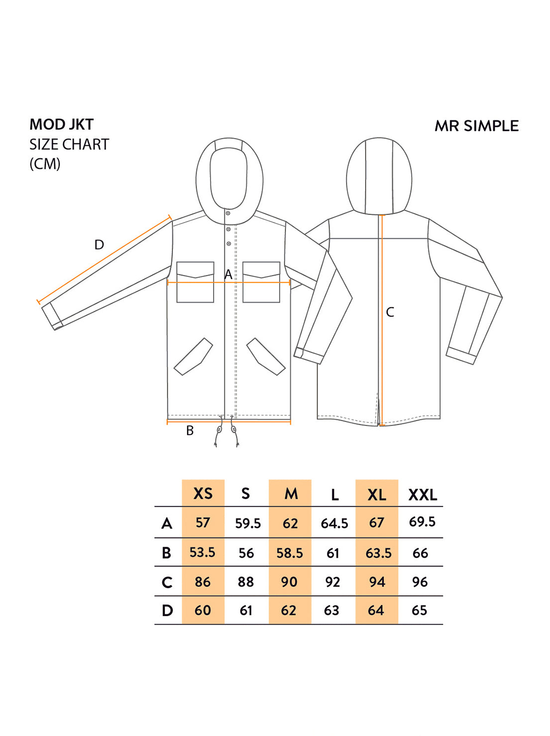 Mr Simple - Mod Sherpa Jacket - Army