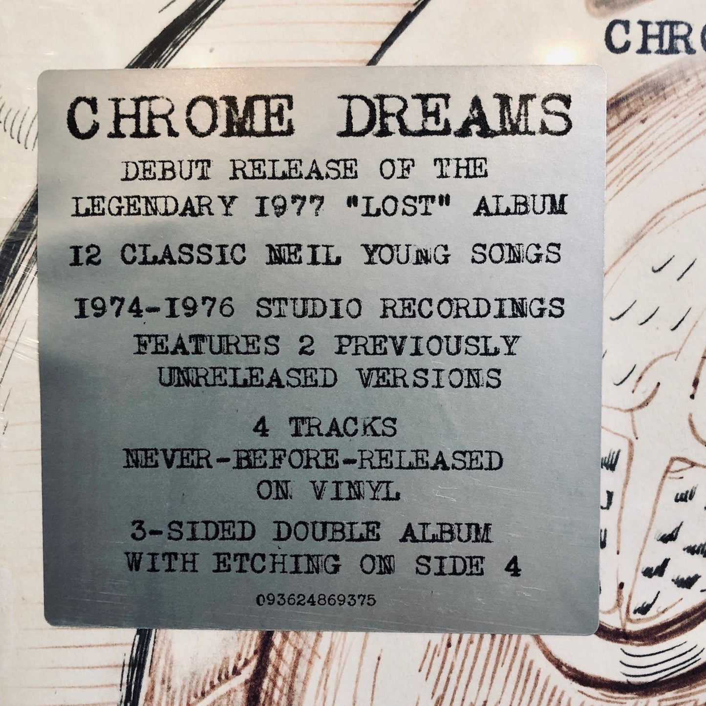 Neil Young - Chrome Dreams. 2LP [2023 Reissue]