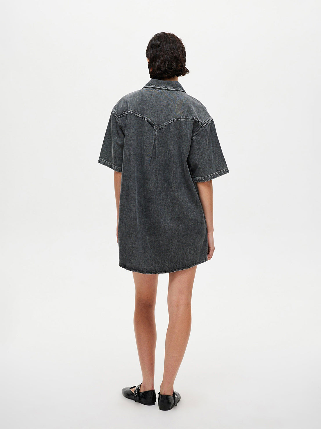 Neuw - Canyon Shirt Dress - Stone Grey