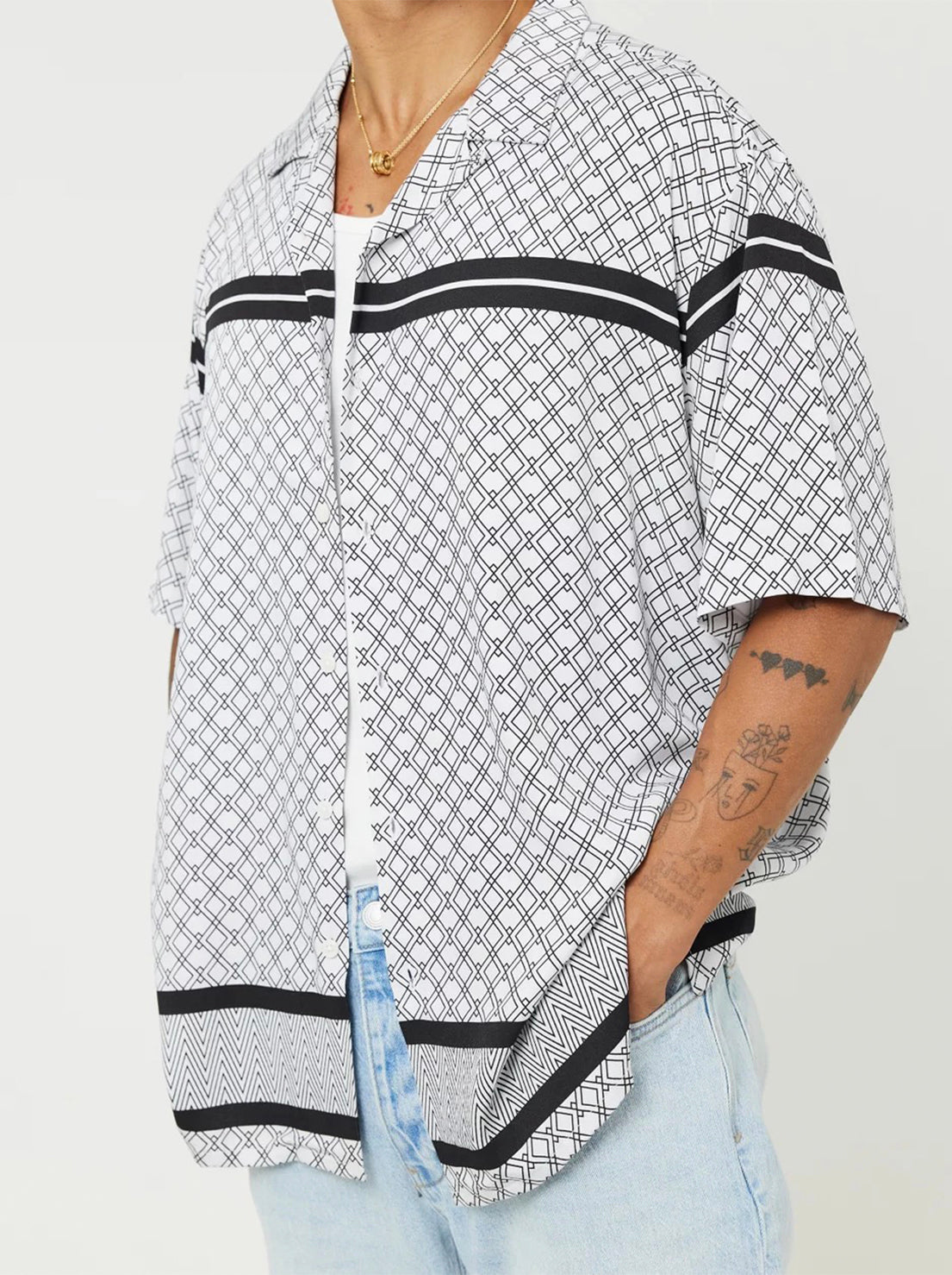 Neuw - Cave Short Sleeve Nevada Shirt - White