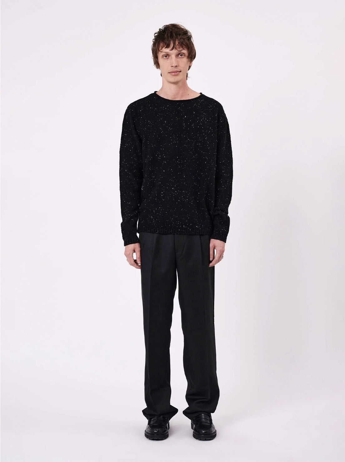 Neuw - Chain Knit Crew - Black