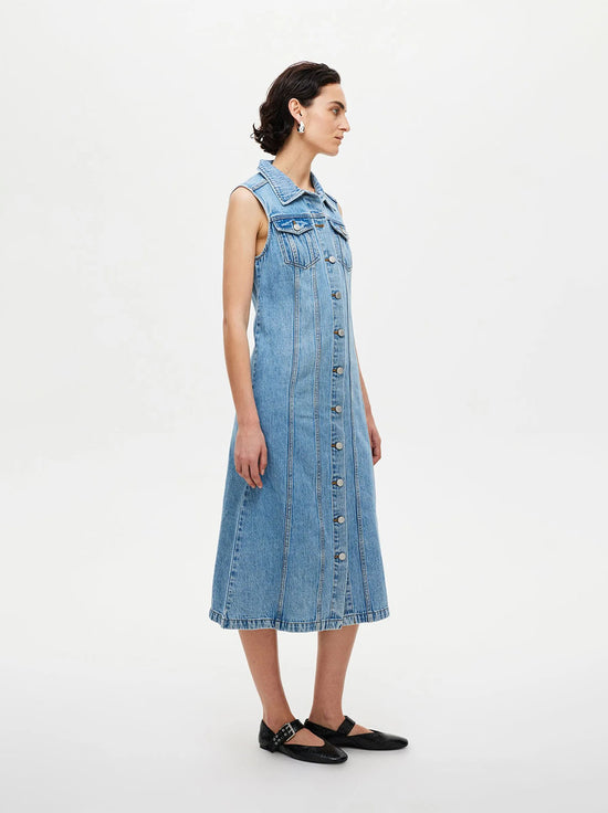 Neuw - Chelsea Denim Dress Radio - Light Vintage Indigo