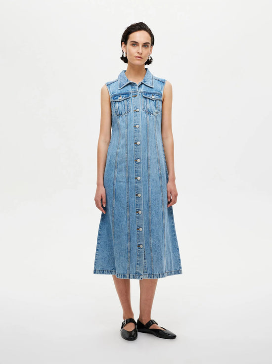 Neuw - Chelsea Denim Dress Radio - Light Vintage Indigo