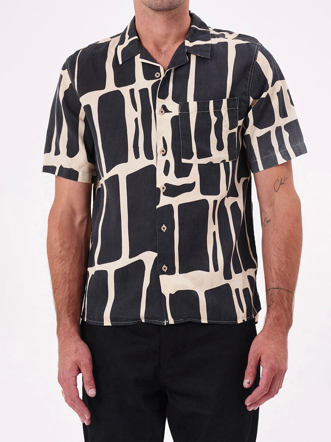 Neuw - Curtis SS Arizona Shirt - Black