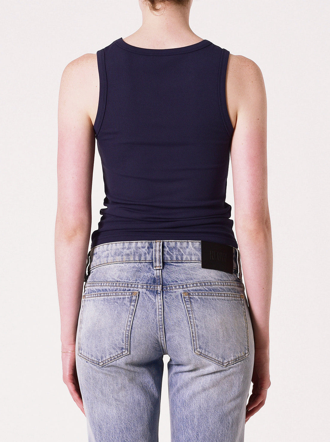 Neuw - Jonesy AM Ribbed Singlet - Dark Navy