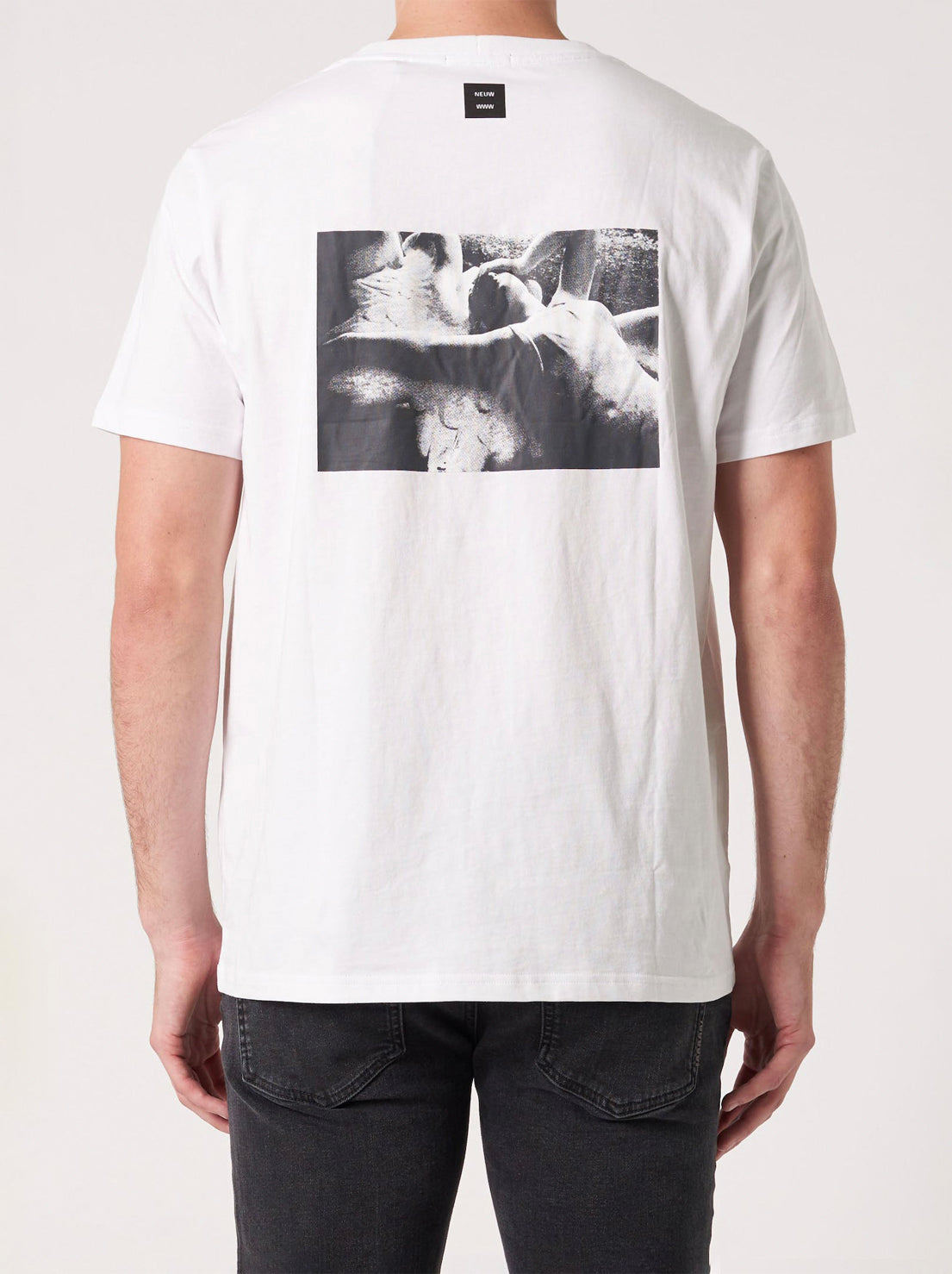 Load image into Gallery viewer, Neuw - Joy Division Love Band Tee - White
