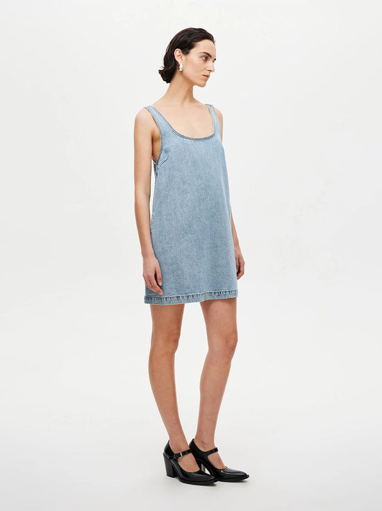 Neuw - Laurel Tank Dress Radio - Light Vintage Indigo