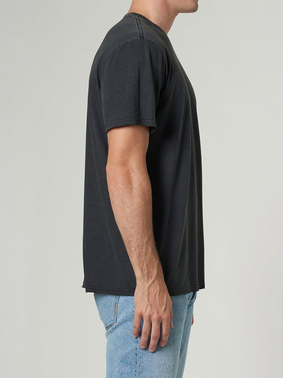 Neuw - Linen Band Tee - Black