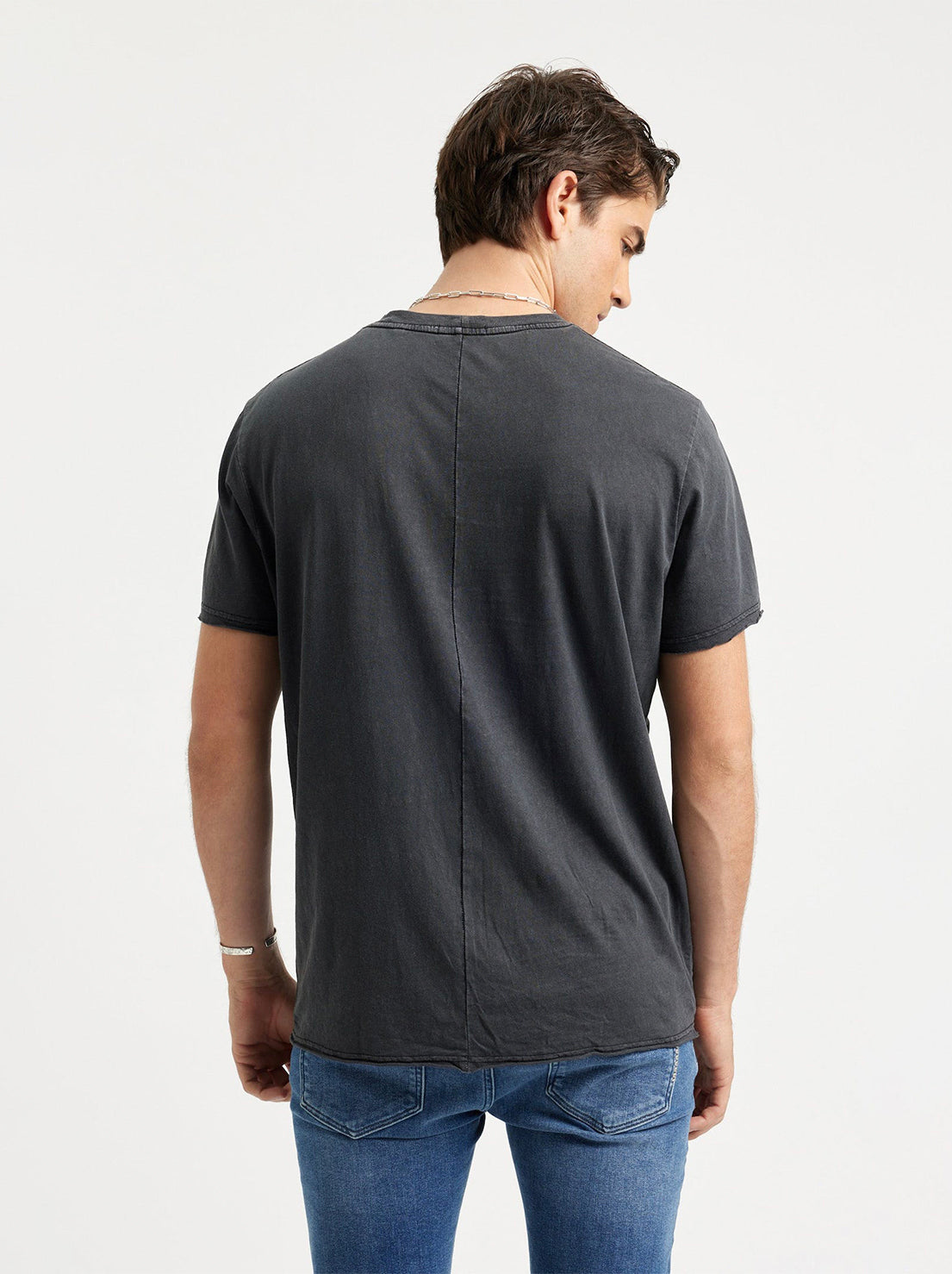 Neuw - Linen Band Tee - Black