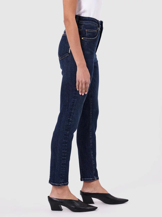 Neuw - Lola Mom Jean After Midnight - Dark Vintage Indigo