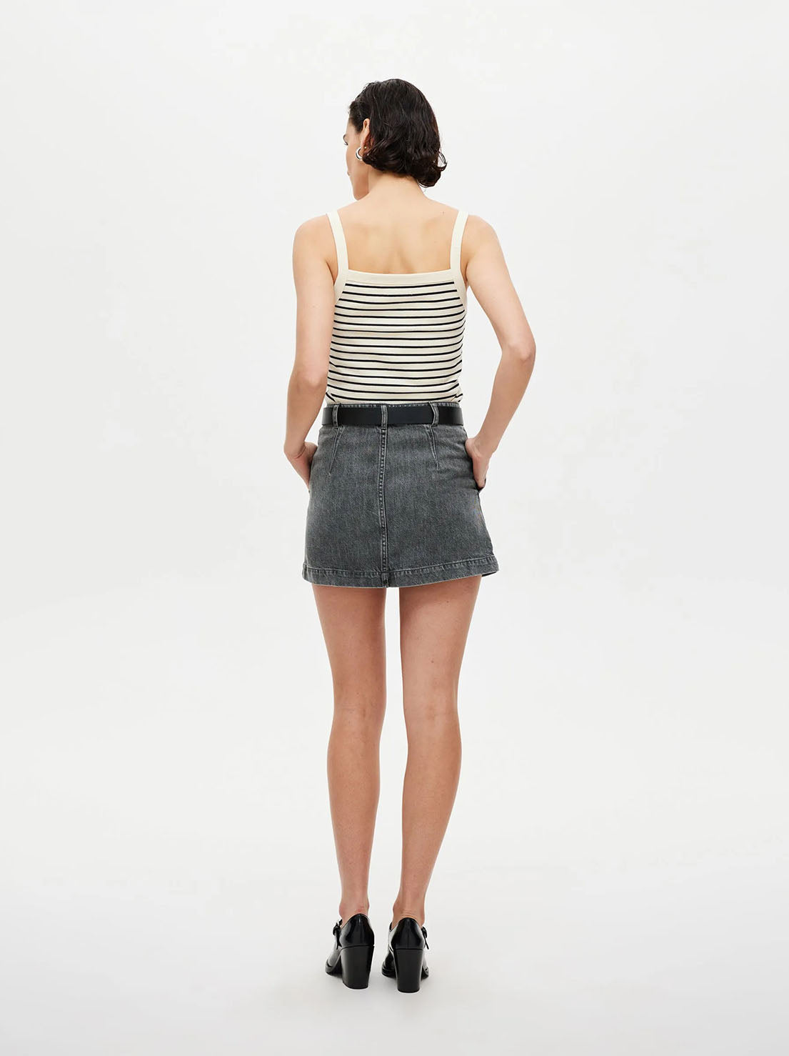 Neuw - Resort Stripe Tank - Ivory