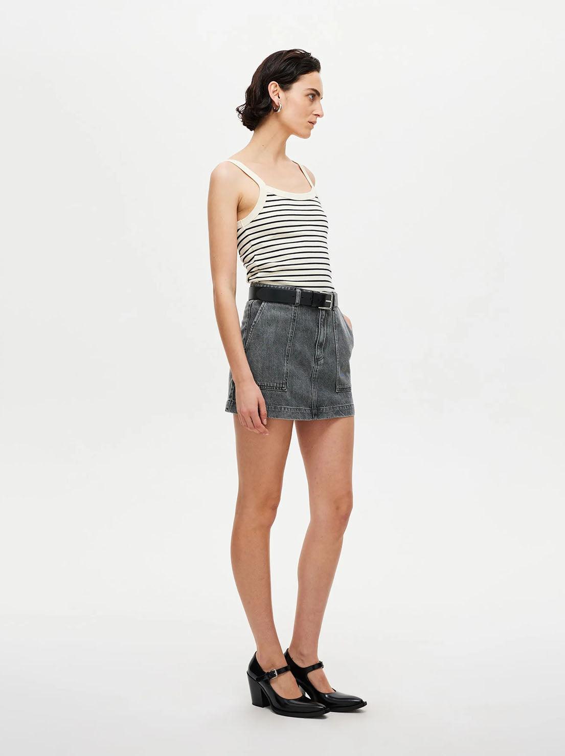 Neuw - Resort Stripe Tank - Ivory