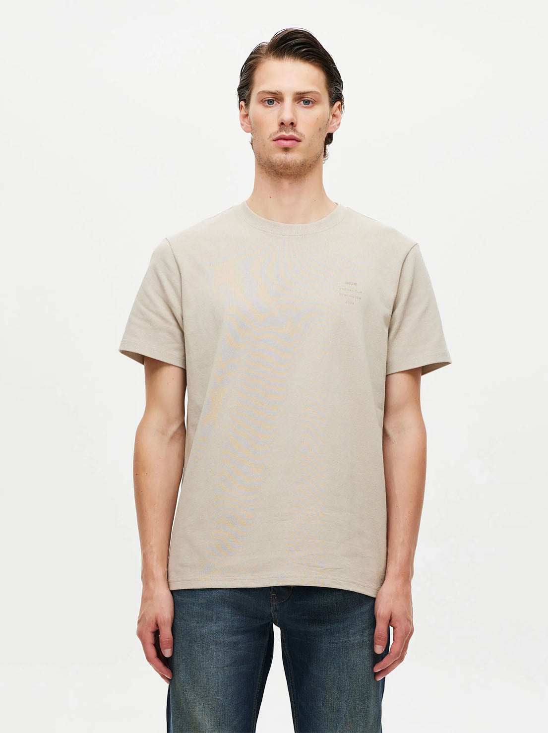 Neuw - Rib Band Tee - Sand