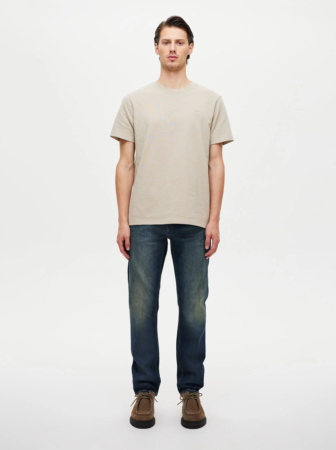 Neuw - Rib Band Tee - Sand