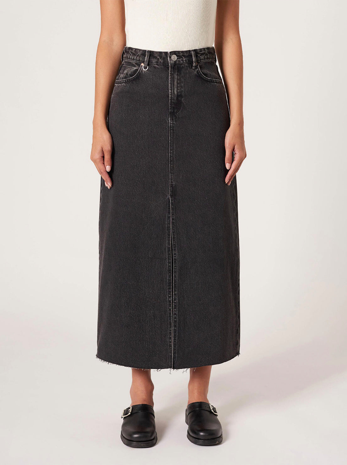 Neuw - Darcy Maxi Skirt - Granite