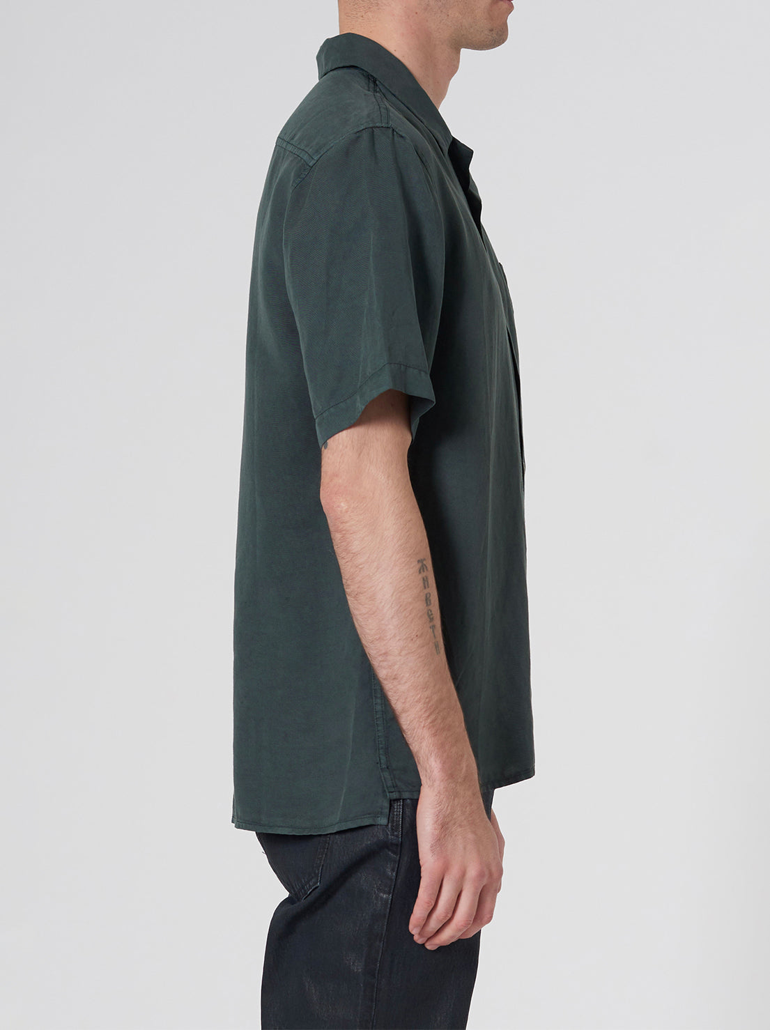 Neuw - Curtis S/S Shirt - Spruce Green