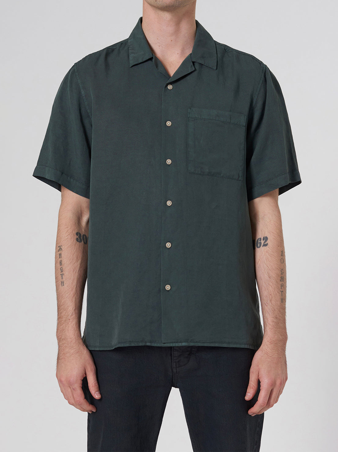 Neuw - Curtis S/S Shirt - Spruce Green