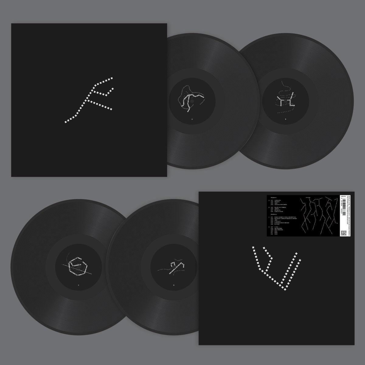 Nicolas Jaar - Piedras 1 & 2. 2LP