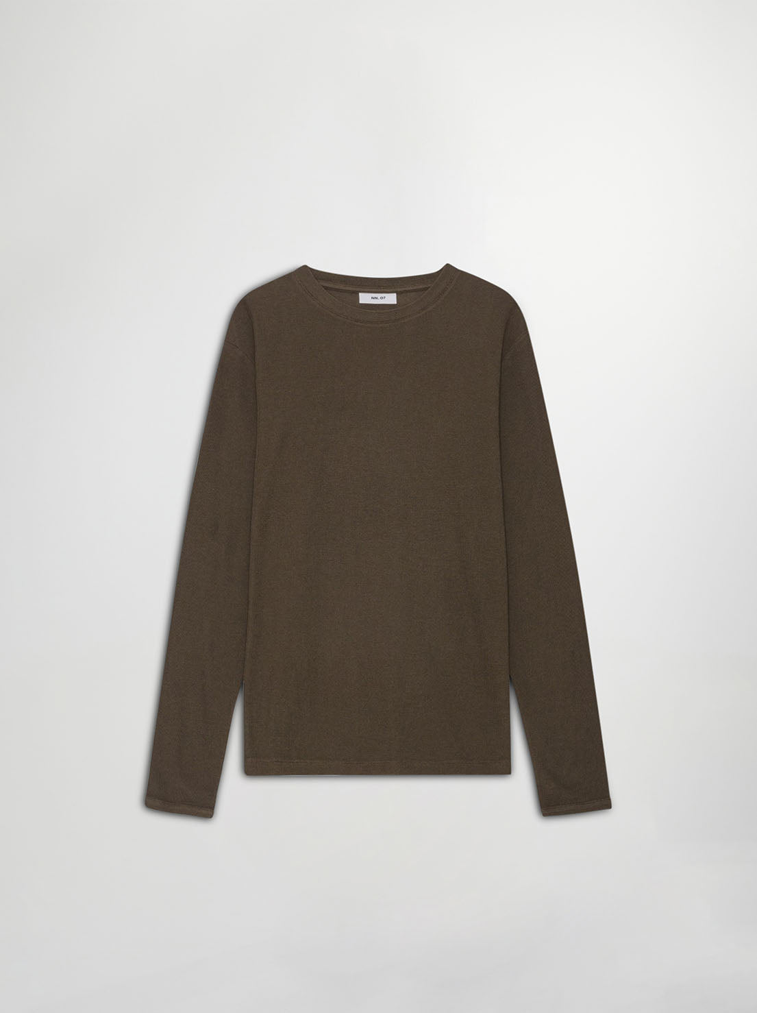 No Nationality - Clive 3323 - Long Sleeve Tee - Demitasse