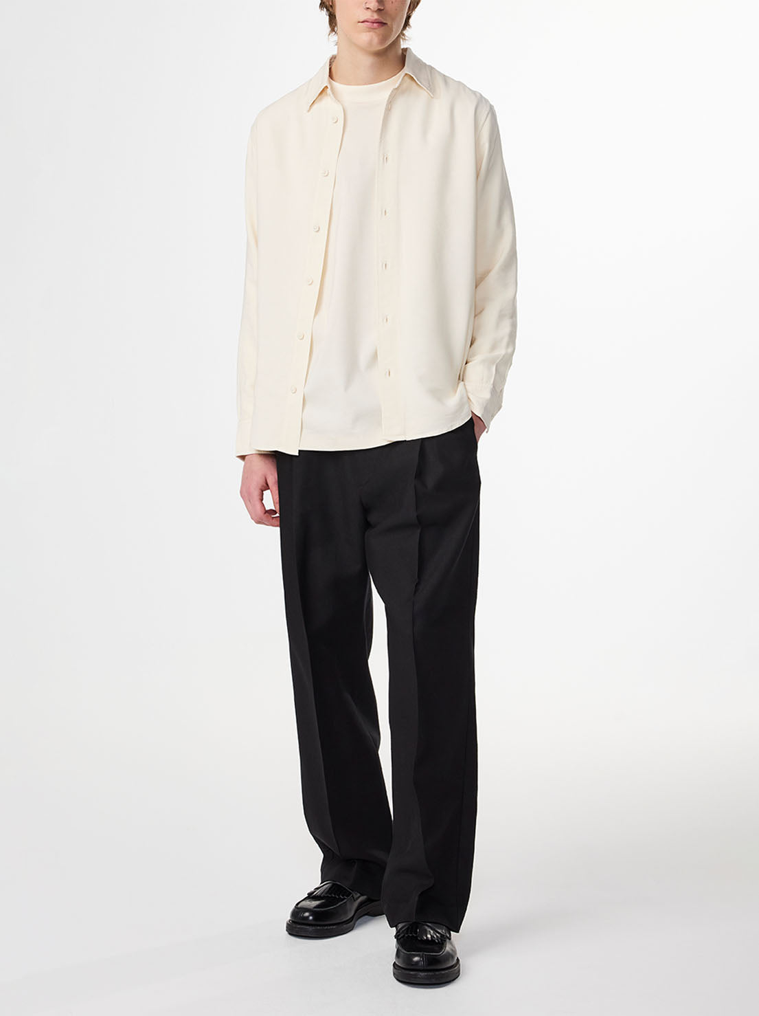 No Nationality - Colby 5027 Shirt - Ivory