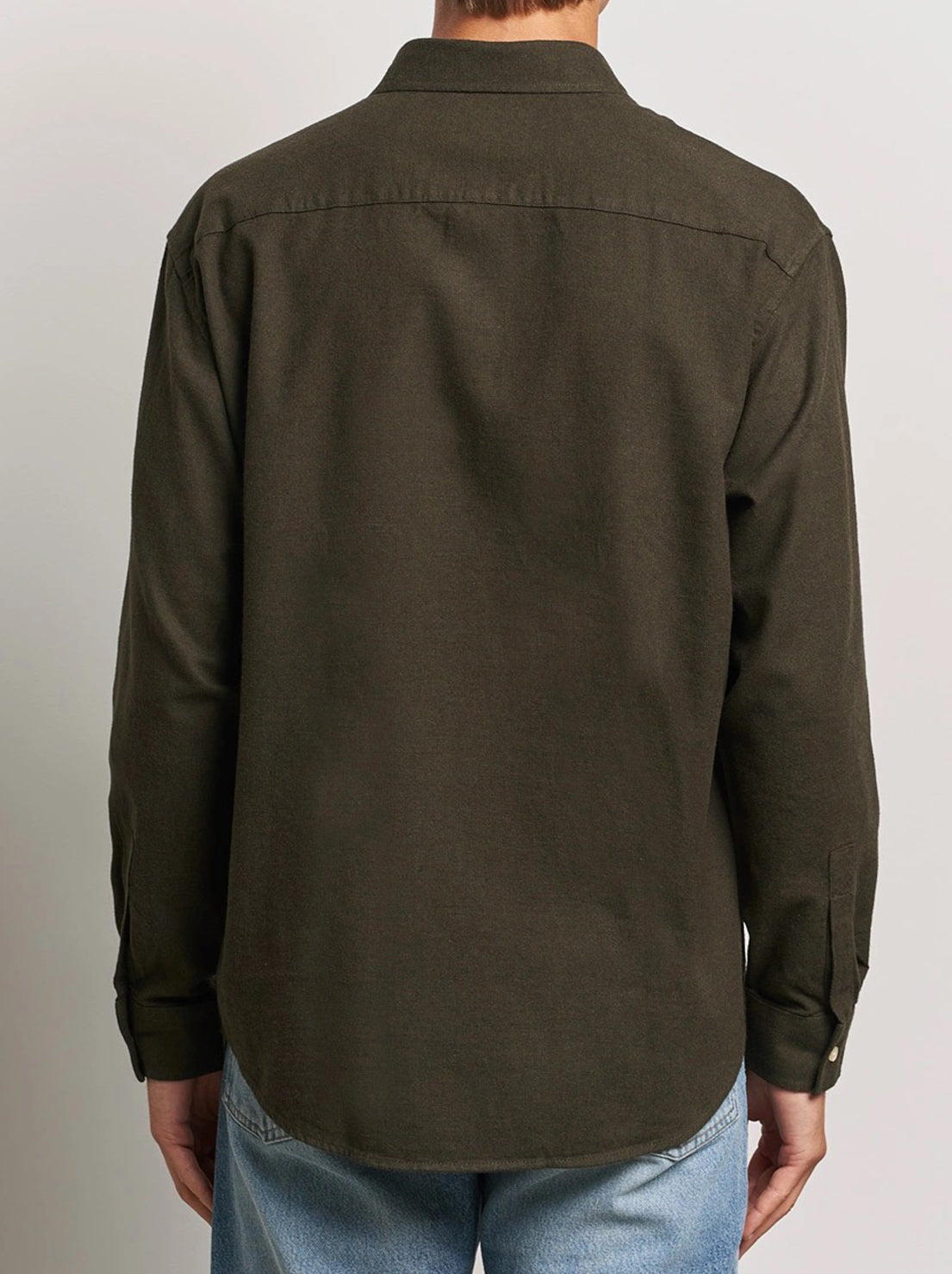 No Nationality - Deon 5465 - Flannel Shirt - Dark Army