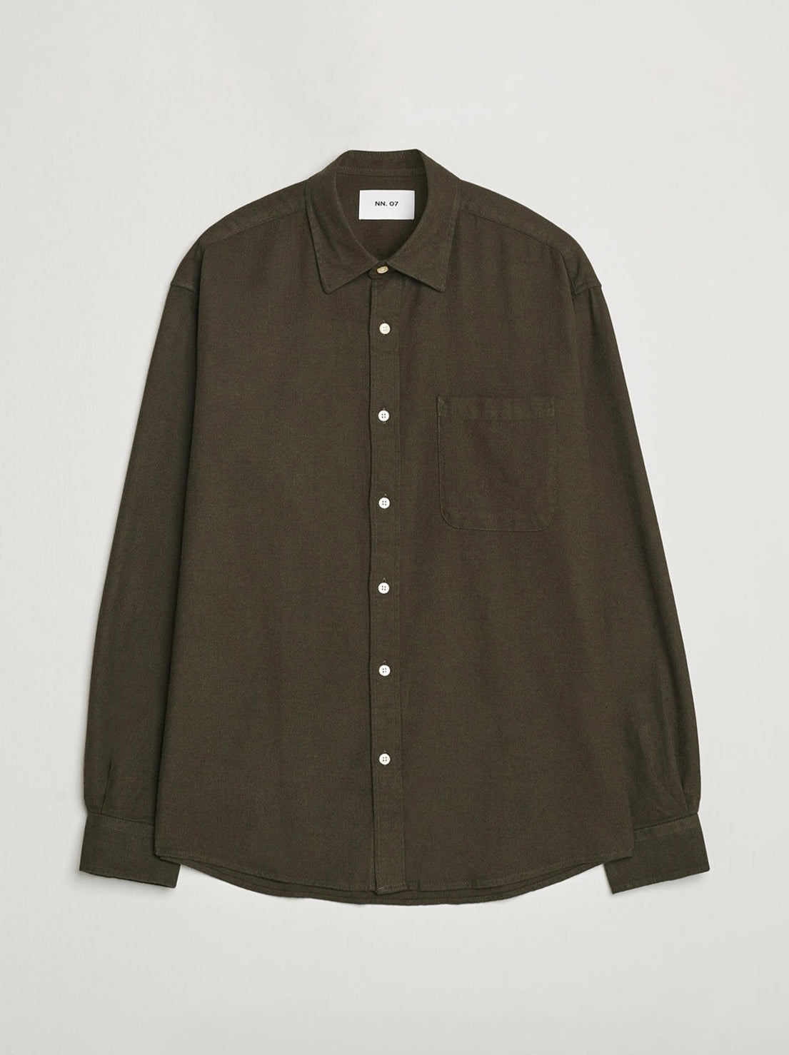 No Nationality - Deon 5465 - Flannel Shirt - Dark Army