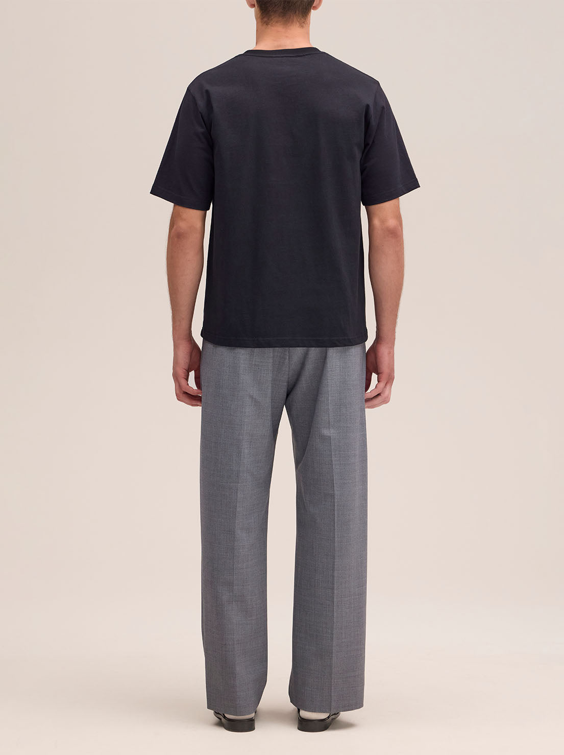 No Nationality - Jett 30026 - Organic Cotton Embroidery Tee - Black