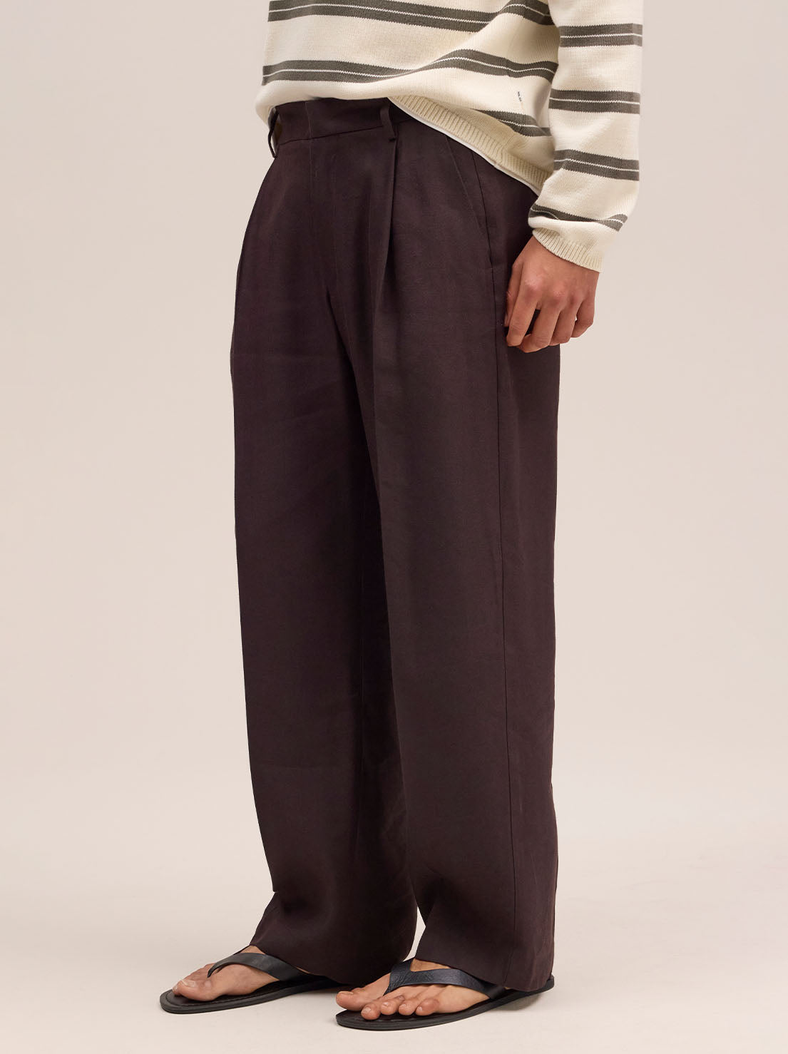 No Nationality - Kay 1808 Trousers - Deep Truffle