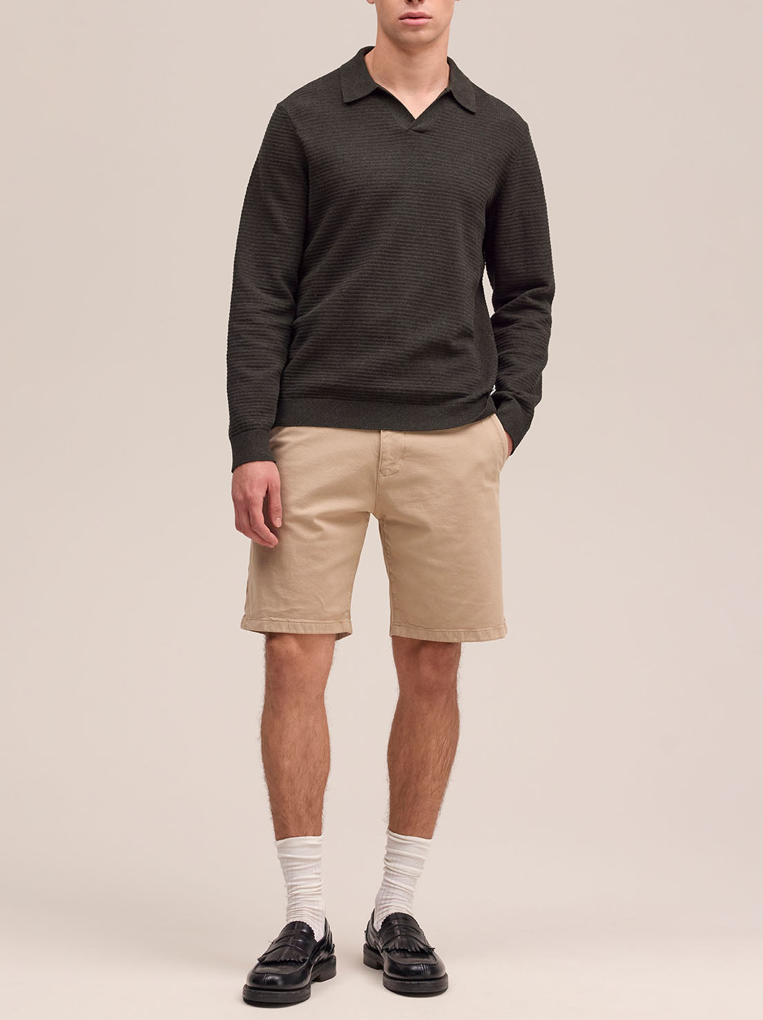 No Nationality - Paul 60019 - LS Polo - Dark Army