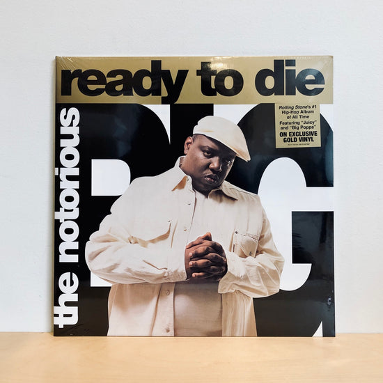 Notorious B.I.G. - Ready to Die. 2LP (Ltd Ed. Gold Vinyl)