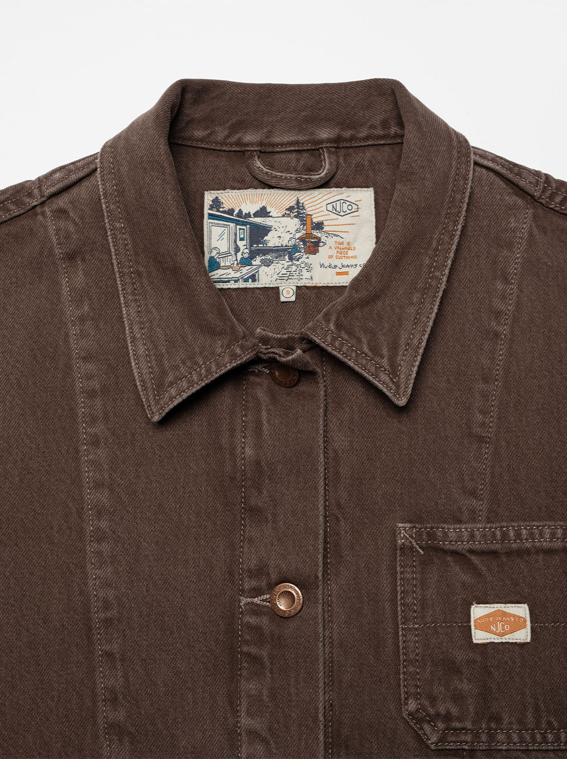 Nudie - Ada Workwear Jacket - Espresso