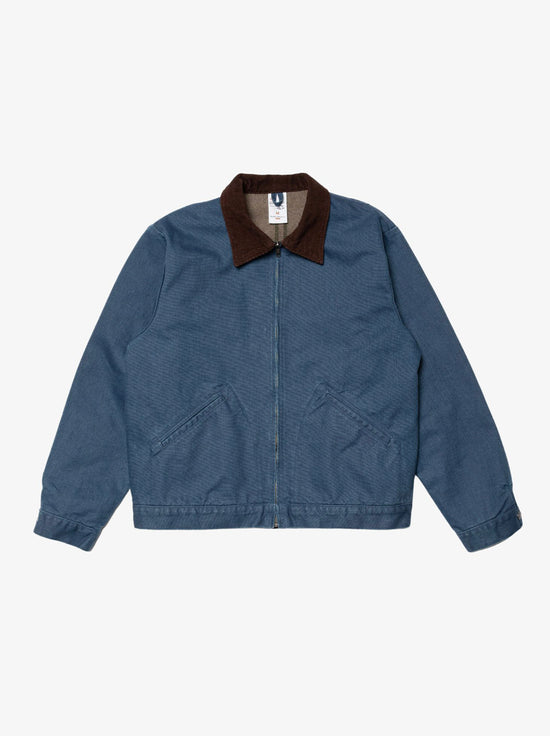 Nudie - Blake Zip Jacket - Canvas Blue