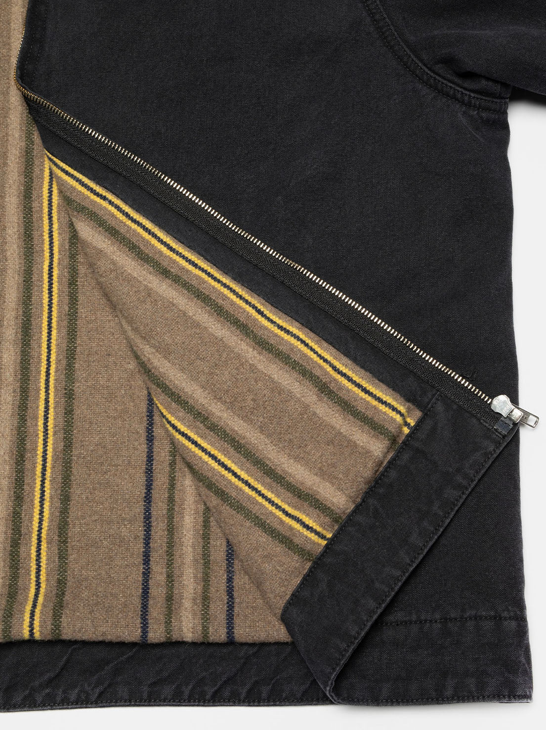 Nudie - Blake Zip Jacket - Duck Canvas Black