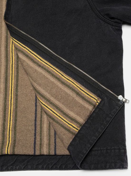 Nudie - Blake Zip Jacket - Duck Canvas Black