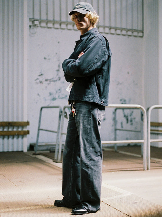 Nudie - Blake Zip Jacket - Duck Canvas Black