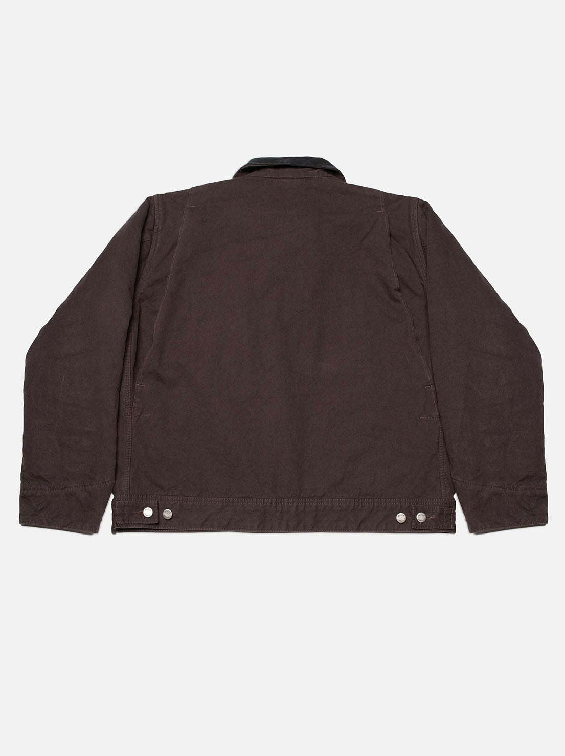 Nudie - Blake Zip Jacket - Duck Canvas Dark Brown
