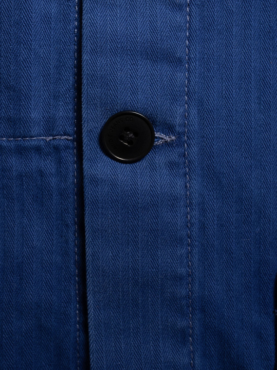 Nudie - Buddy Herringbone Chore Jacket - Blue