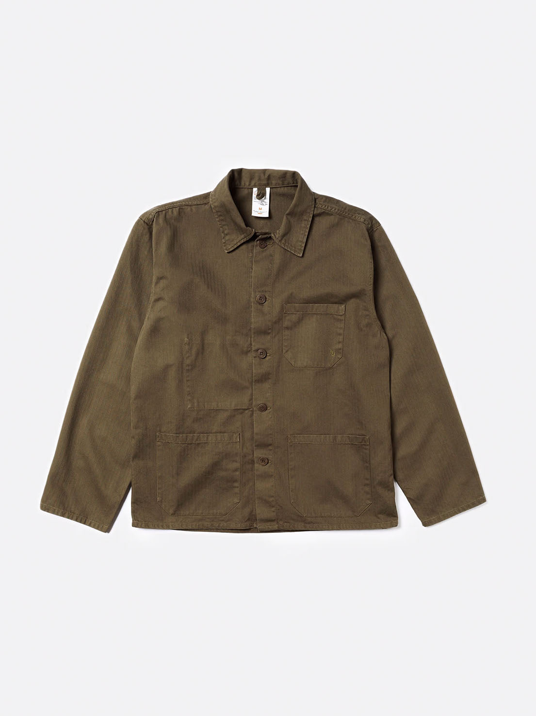 Nudie - Buddy Herrringbone Chore Jacket - Olive
