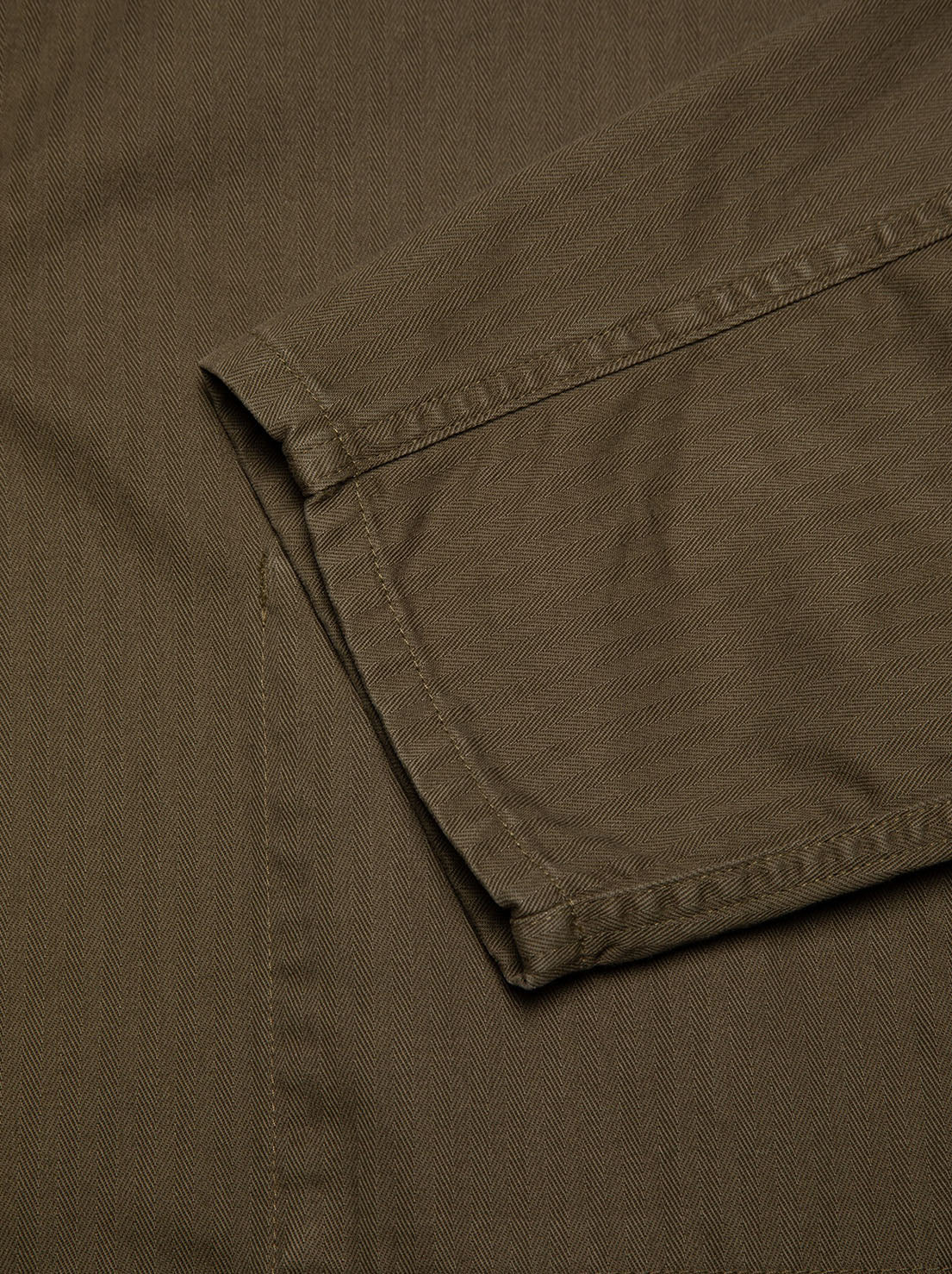 Nudie - Buddy Herrringbone Chore Jacket - Olive