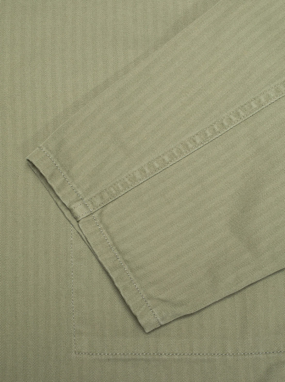 Nudie - Buddy Herrringbone Chore Jacket - Pale Green