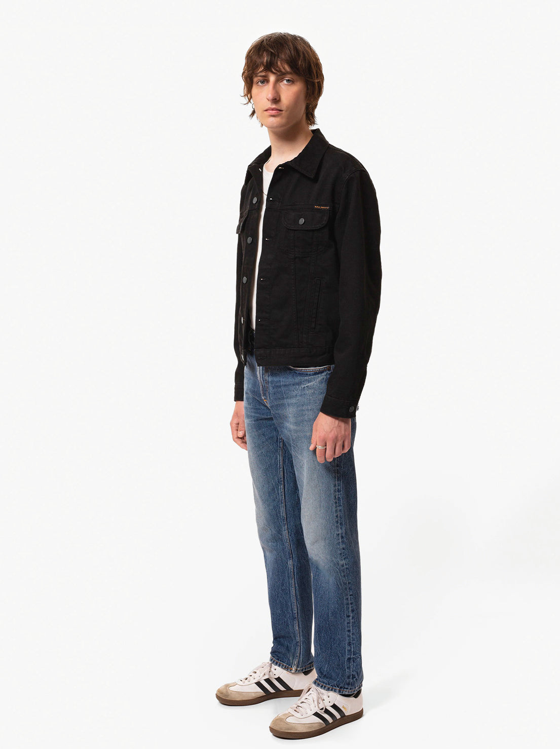 Nudie - Danny Rinsed Denim Jacket - Black