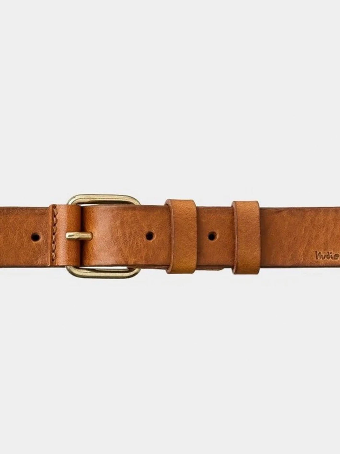 Nudie - Dwayne Leather Belt - Toffee Brown