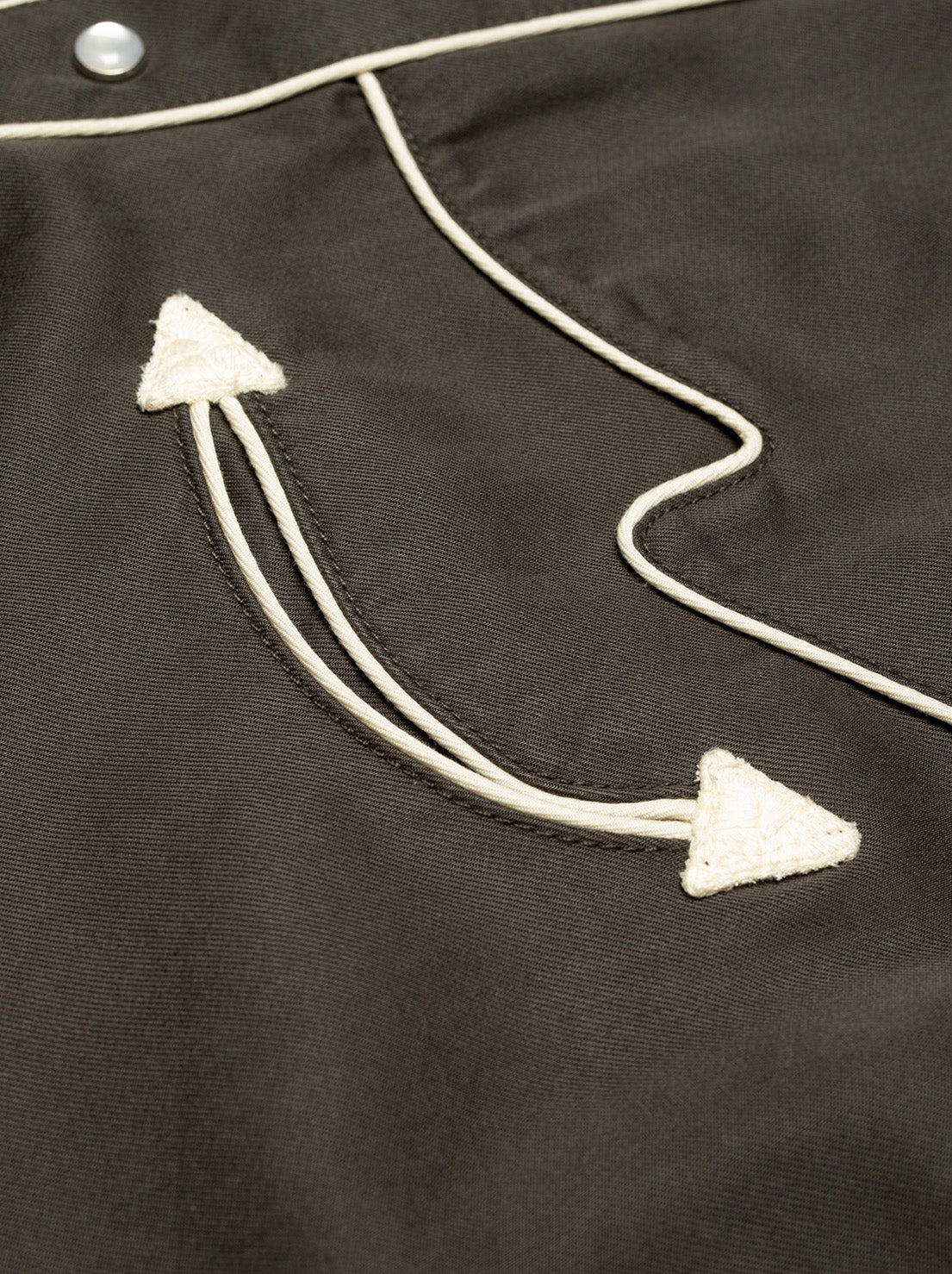 Nudie - Gonzo Western Shirt Sunburns - Black/Brown