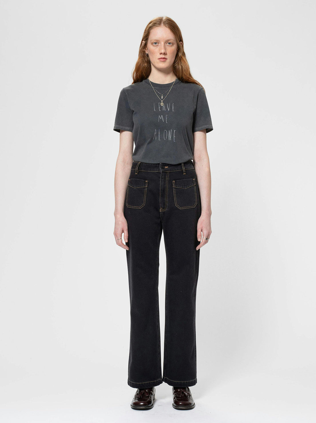 Nudie - Holly Western Denim Pant - Black