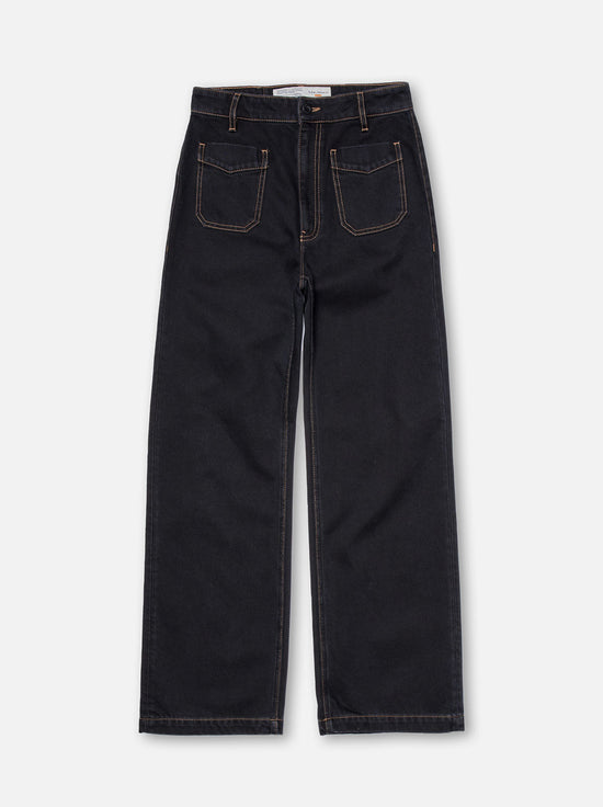 Nudie - Holly Western Denim Pant - Black