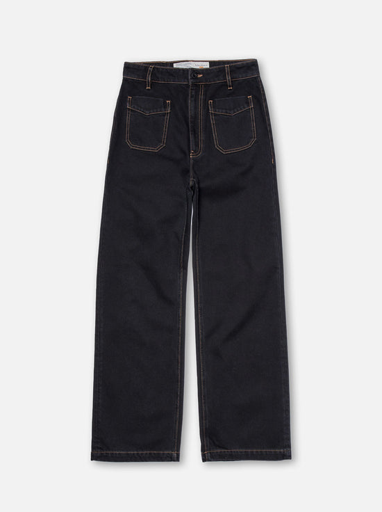 Nudie - Holly Western Denim Pant - Black