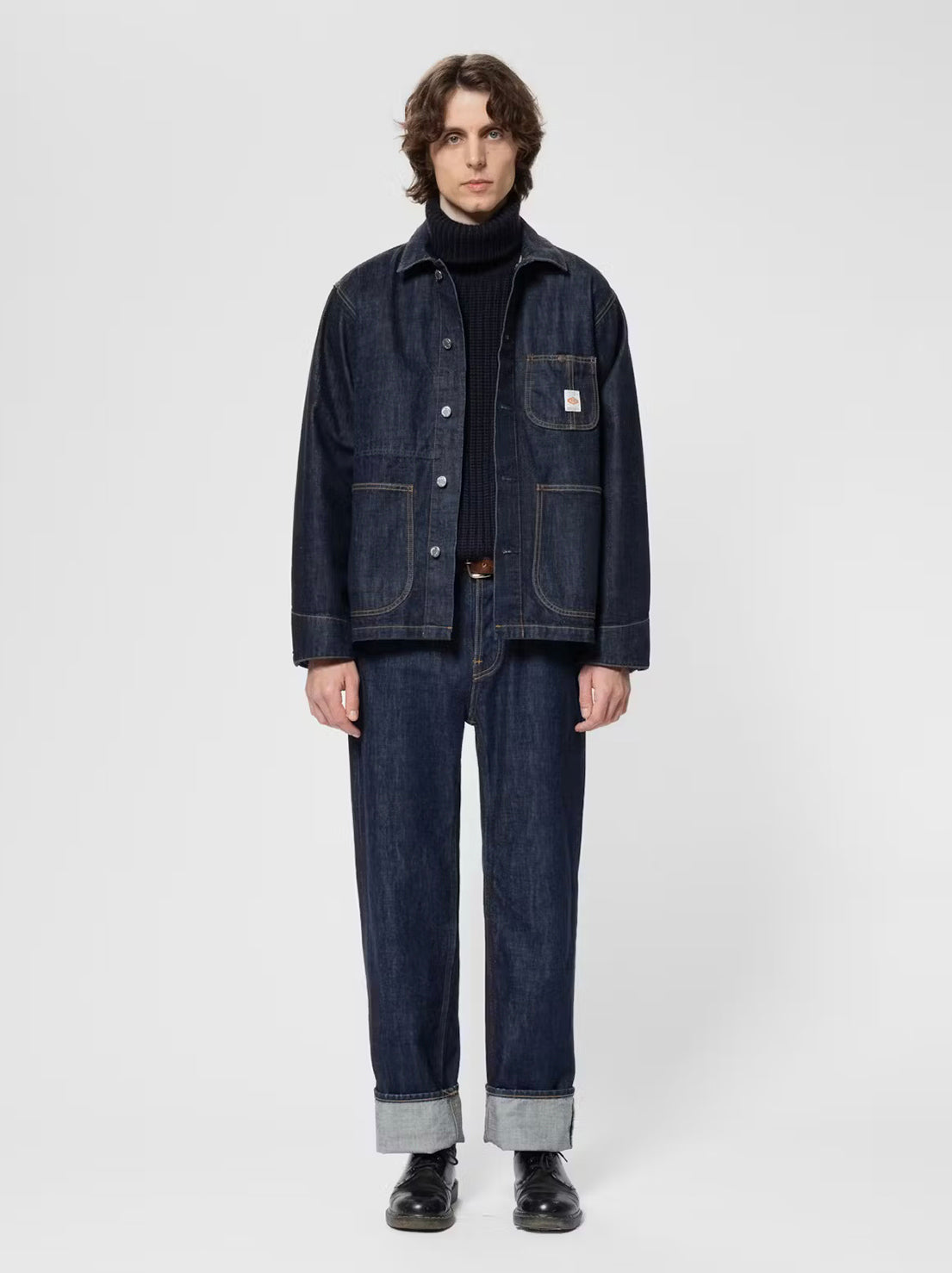 Nudie - Howie Chore Jacket - One Wash Blue