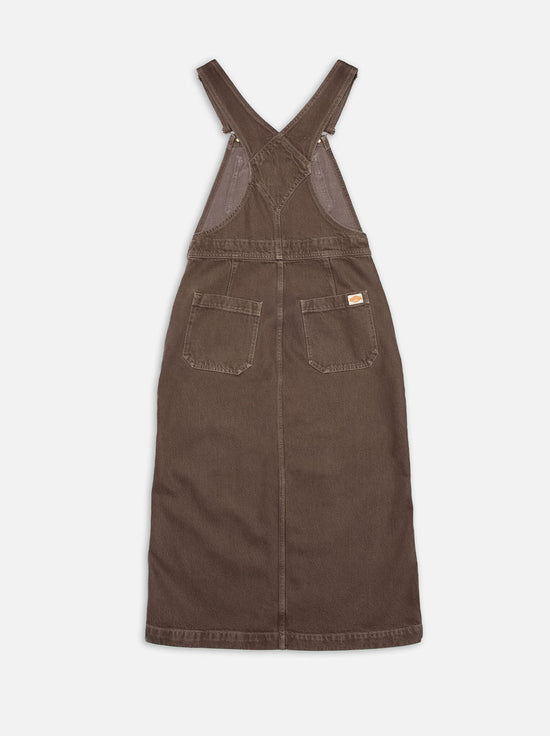 Nudie - Inger Dungarees Dress - Espresso